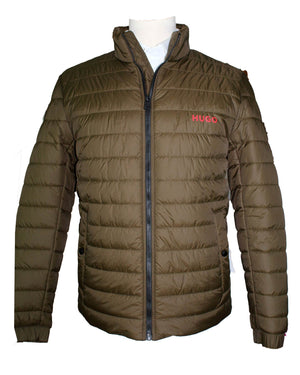 Hugo Boss Padded Jacket Dark Green Water Repellent S FINAL SALE