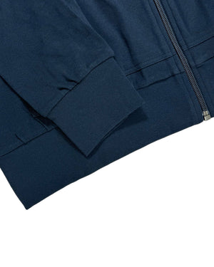 Hugo Boss Full Zip Men Track Jacket Dark Blue S SALE