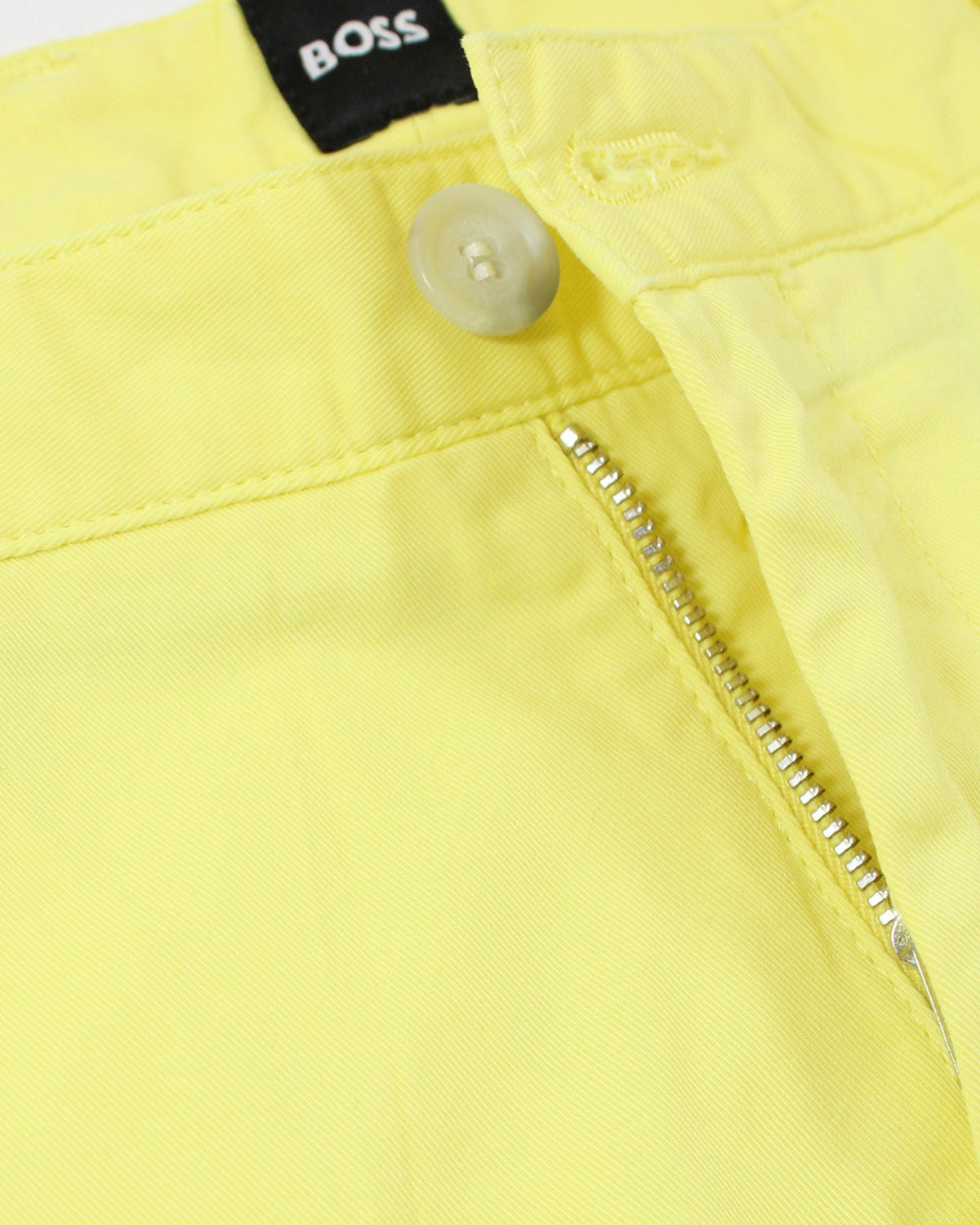 Hugo Boss Men Shorts Slim Fit Yellow EU 50/ 34 REDUCED - SALE