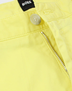 Hugo Boss Men Shorts Slim Fit Yellow EU 48/ 32 REDUCED - SALE