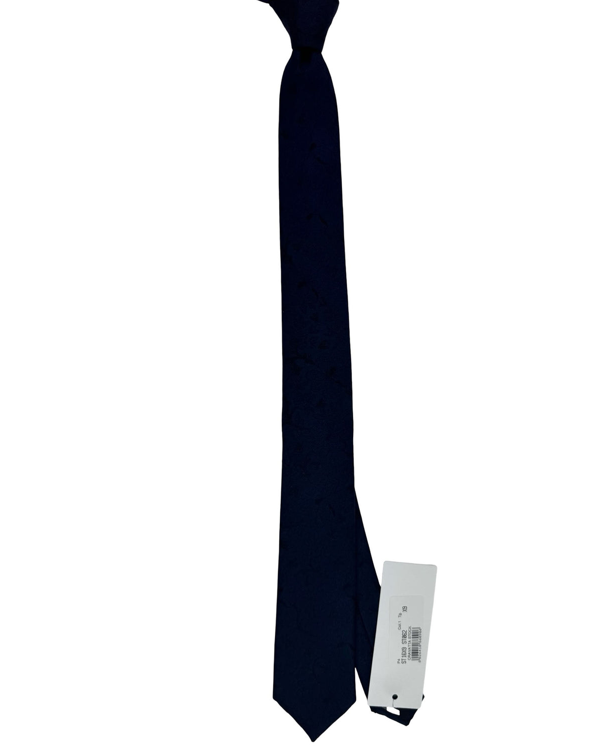 Dolce & Gabbana Skinny Tie Floral Midnight Blue
