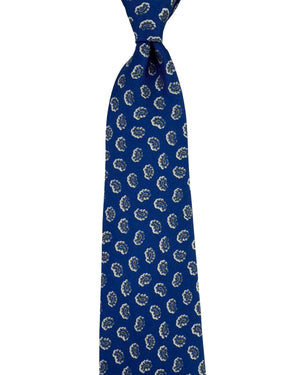 Etro Tie Dark Blue Paisley Pattern FINAL SALE