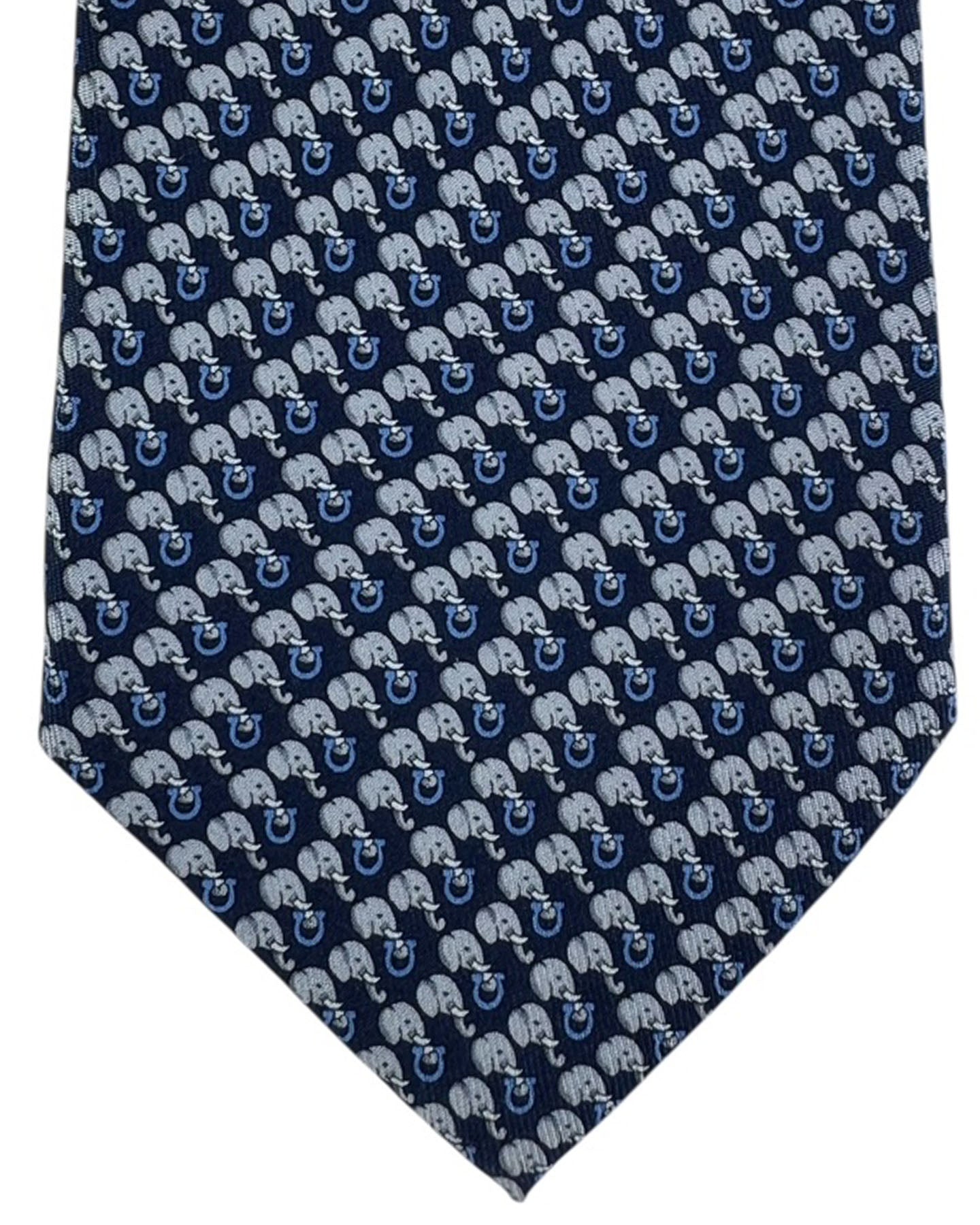 Salvatore Ferragamo Tie Elephant