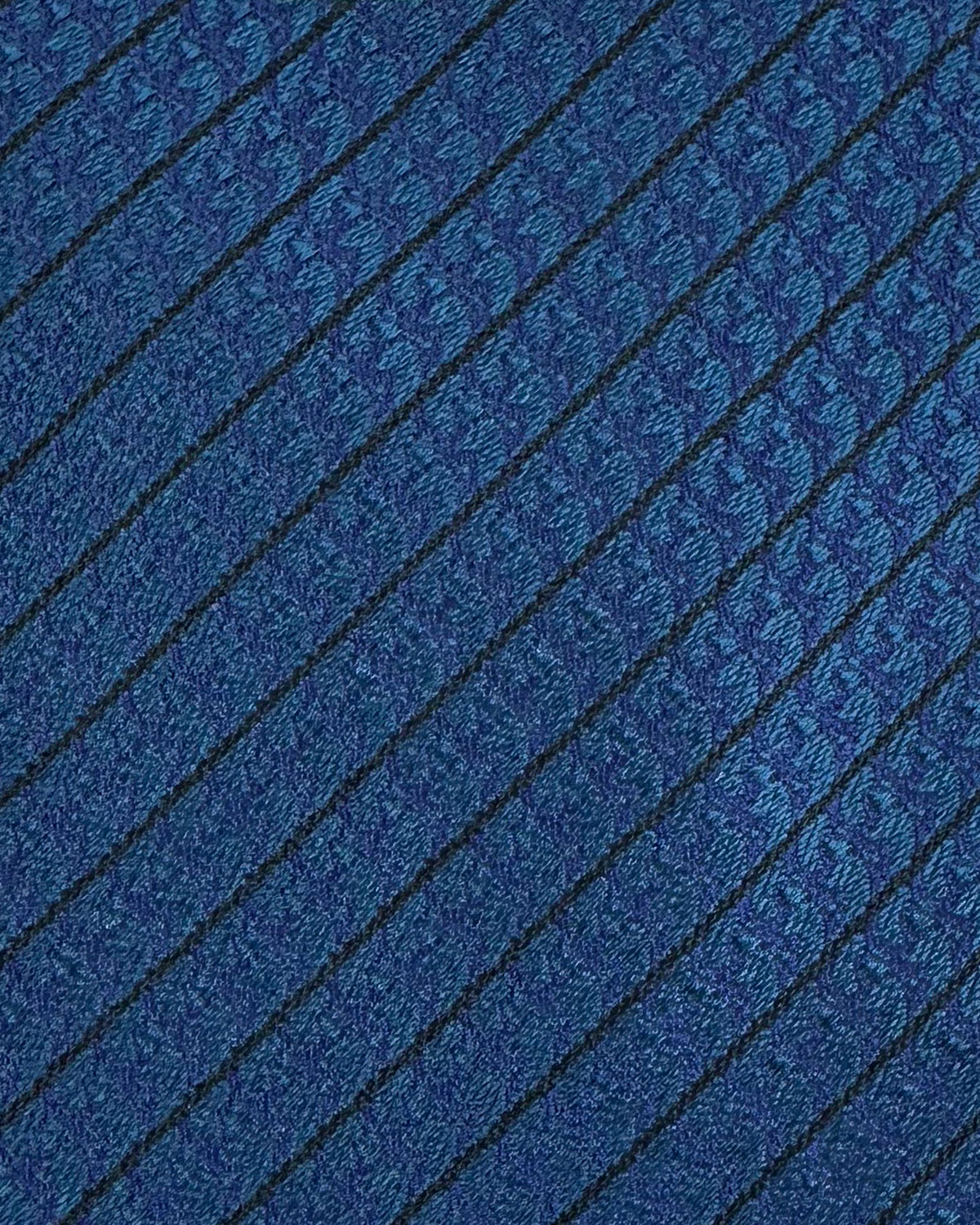 Givenchy Tie Midnight Blue Stripes Design