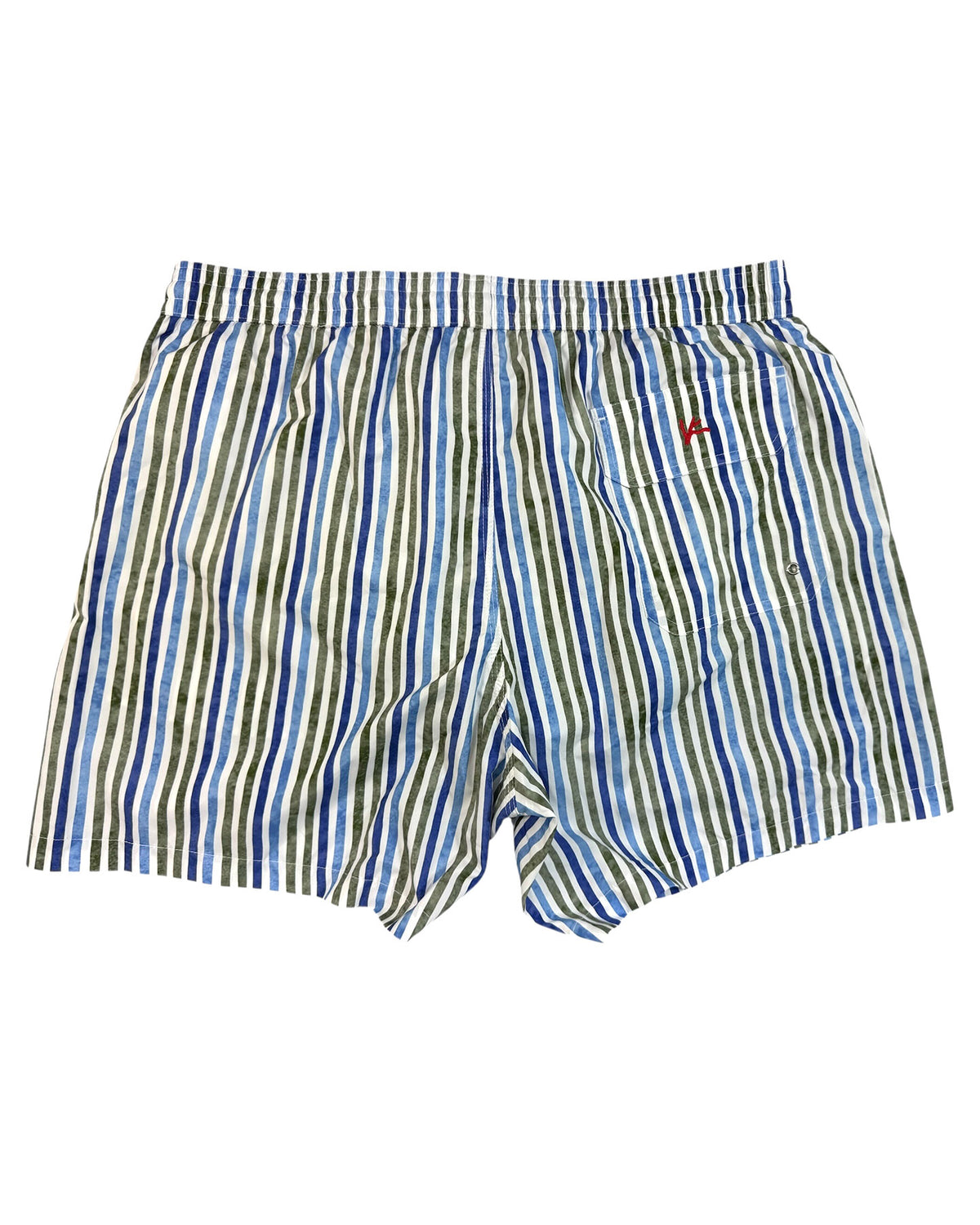 Isaia Swim Shorts Stripes Design XL