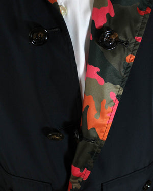 Kired Kiton Jacket Reversible Navy Camo Rain Coat EU 50/ M SALE