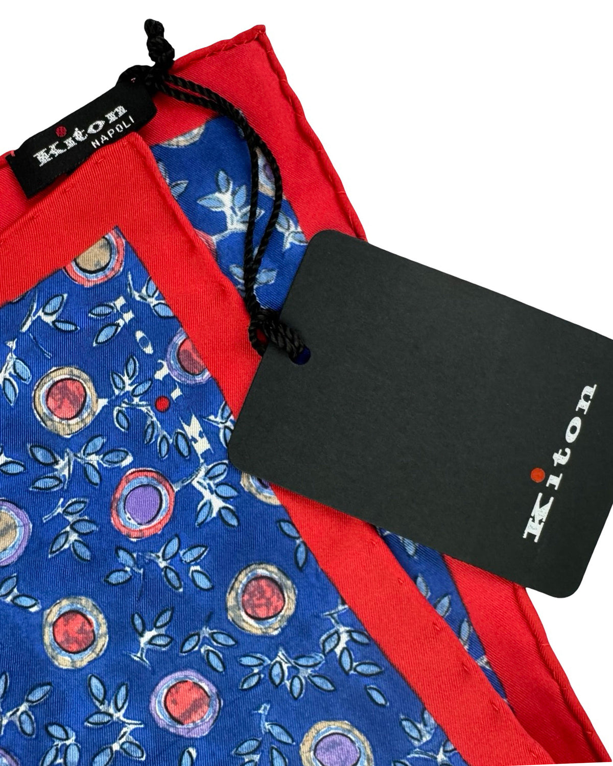 Kiton Silk Pocket Square 
