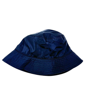Kiton Bucket Hat Dark Blue K Logo - Size M SALE