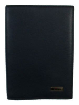 Kiton Leather Passport Holder - Dark Blue SALE