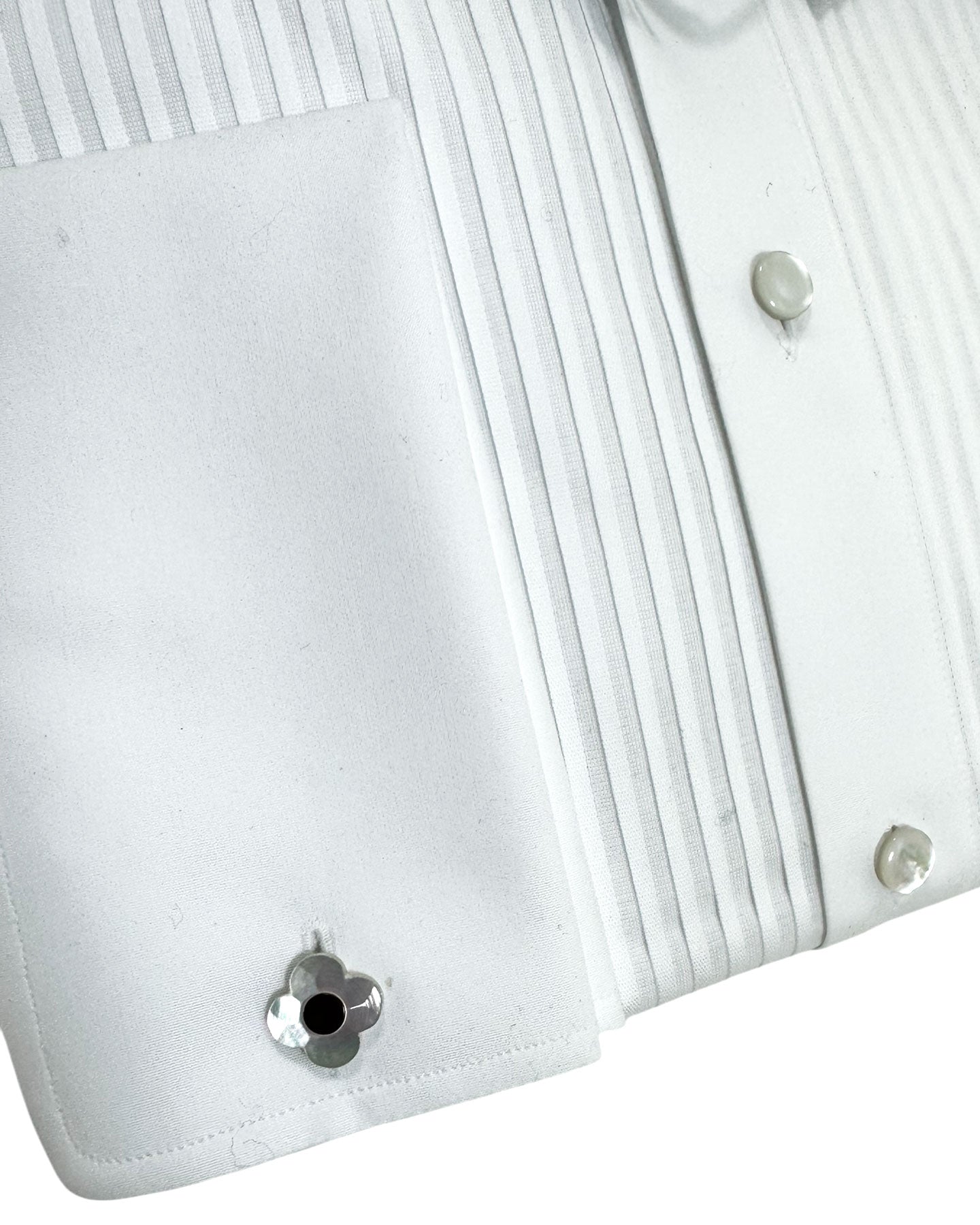 Lardini Tuxedo Shirt White