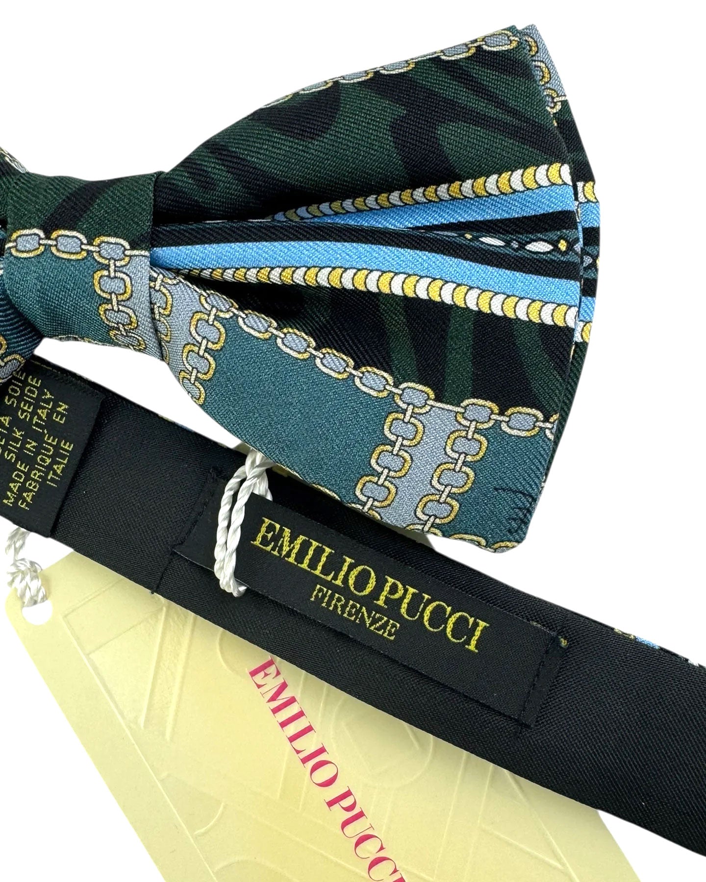 Pucci Silk Bow Tie - Pre-Tied Italian Bowtie