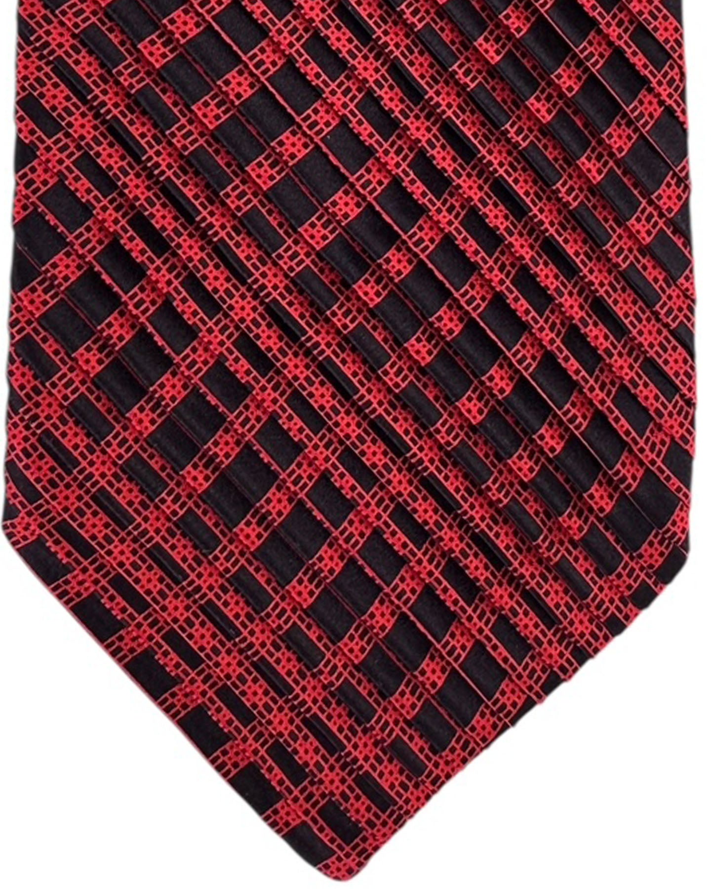 Pleated Silk Tie