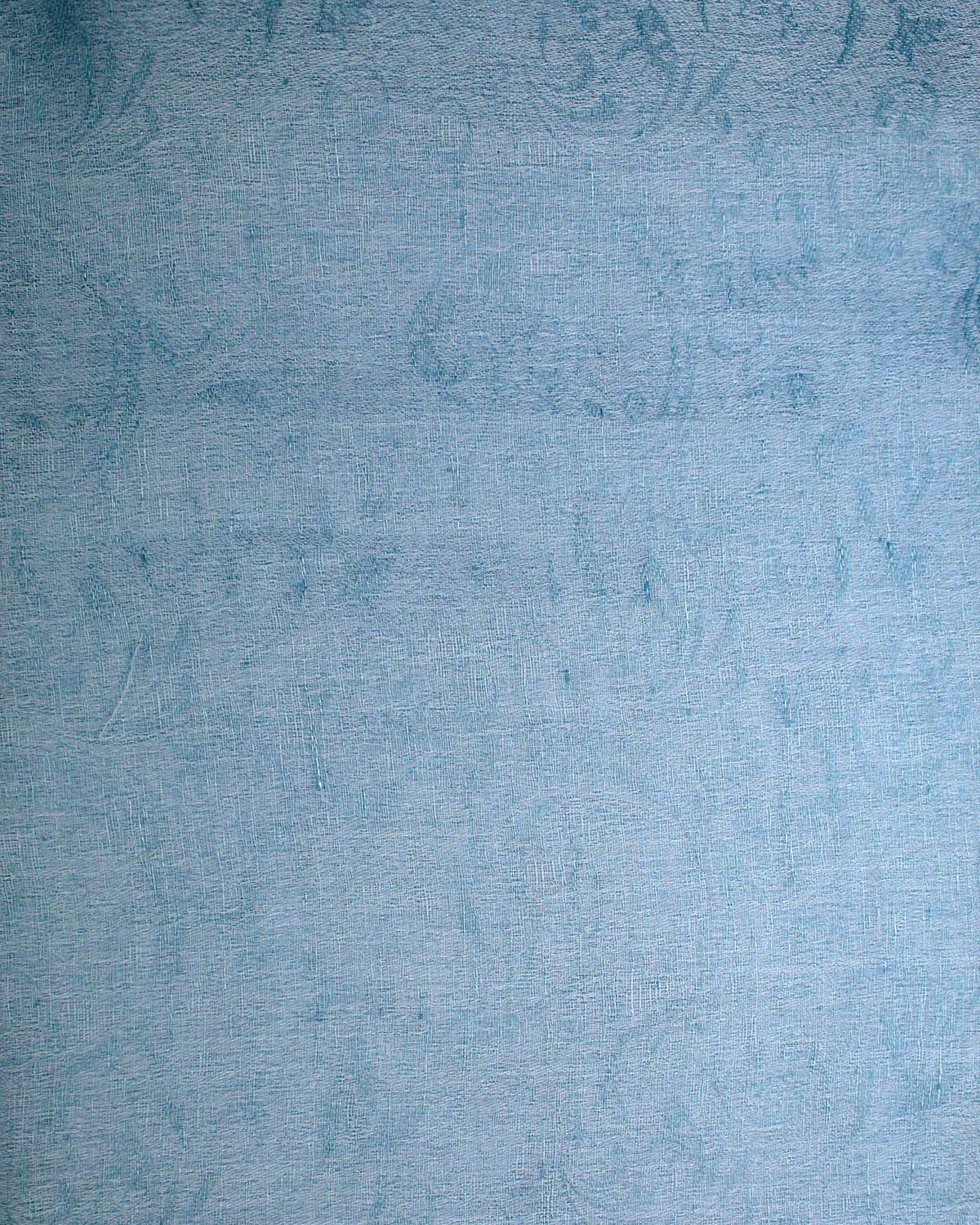 Stefano Ricci Scarf Powder Blue Floral 