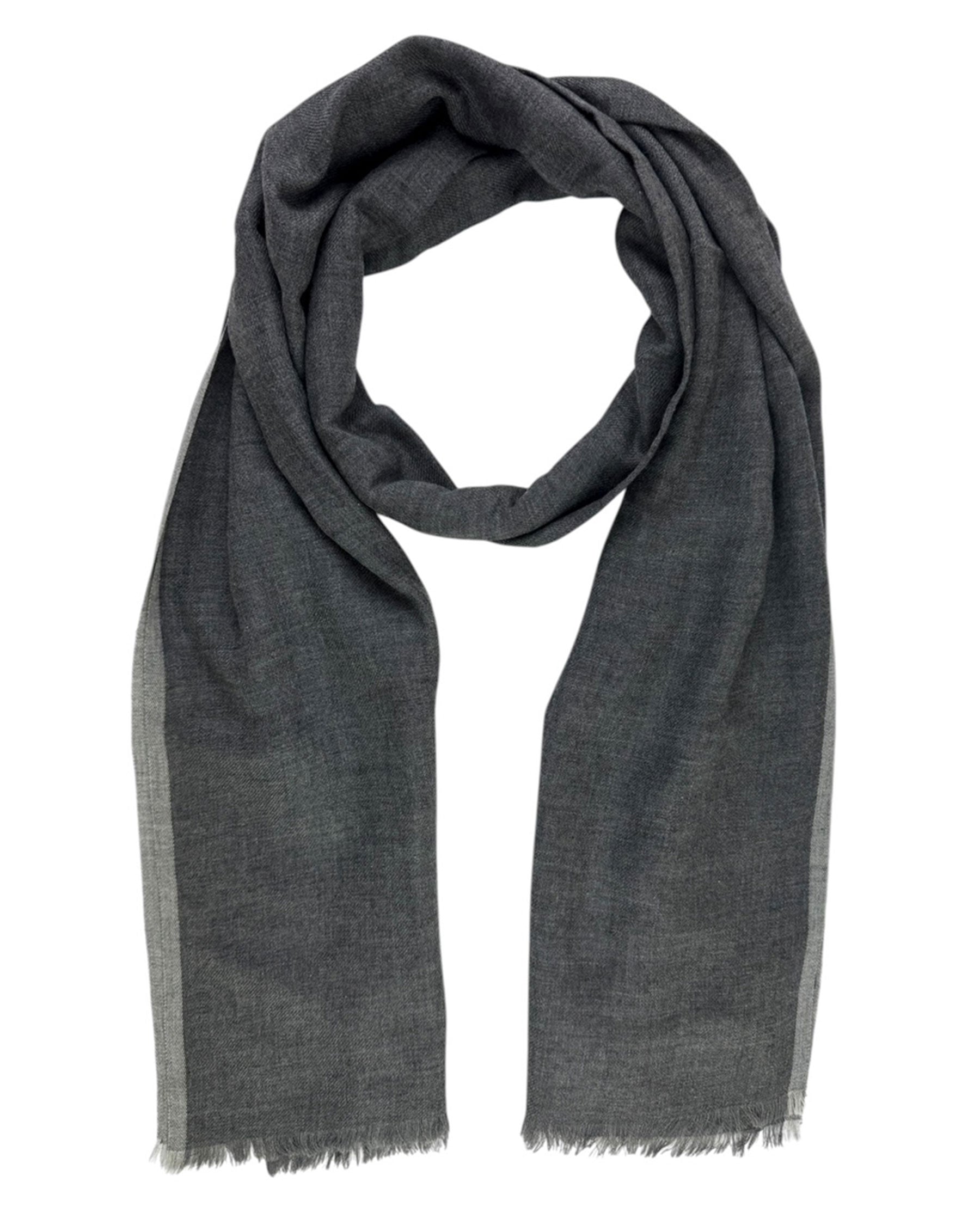 Tom Ford Cashmere Scarf Dark Gray