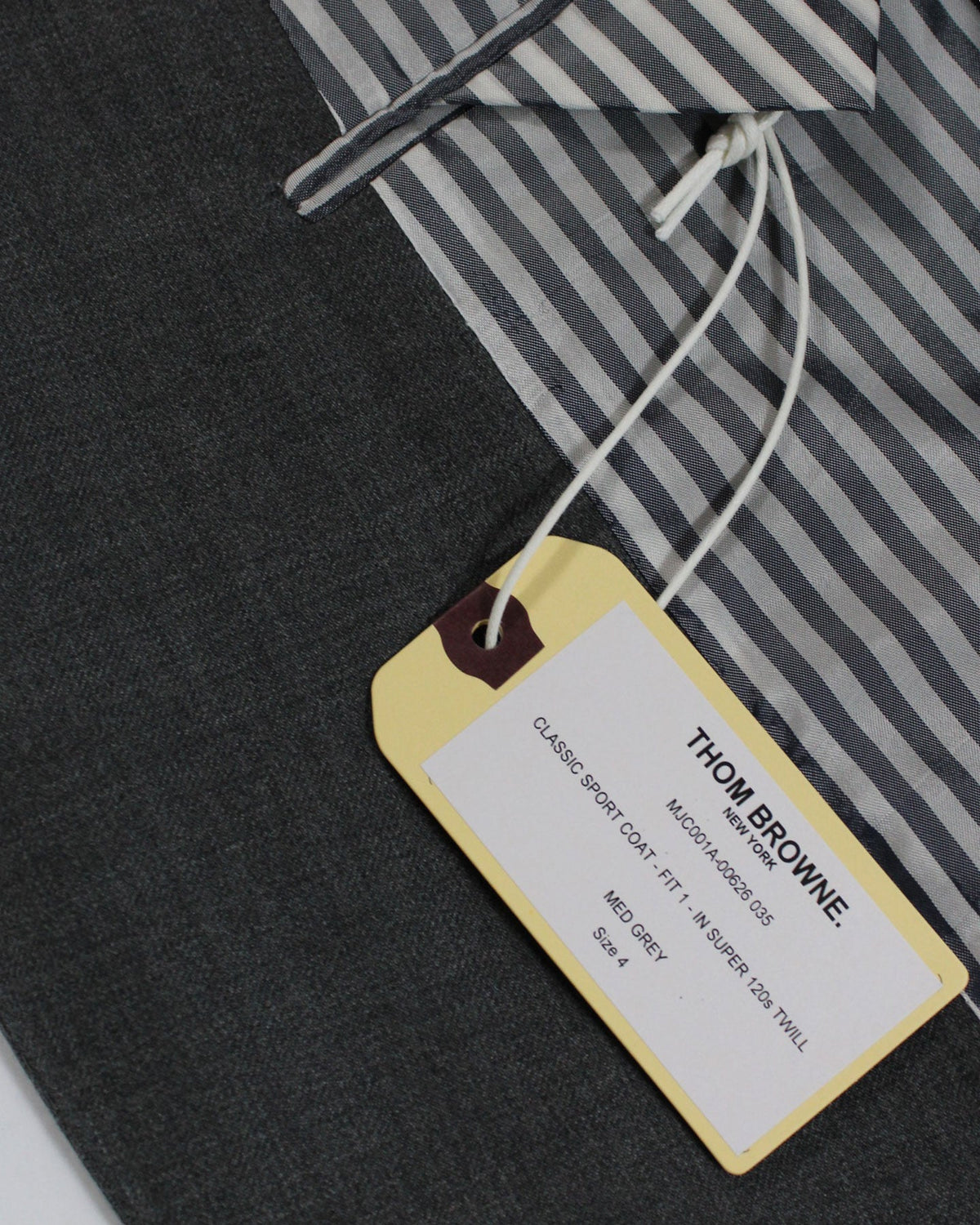 Thom Browne Sport Coat Gray Blazer EU 52 / US 42 SALE