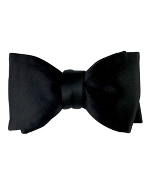 Tom Ford Silk Bow Tie Black New