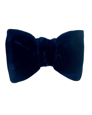 Tom Ford Velvet Bow Tie Midnight Blue