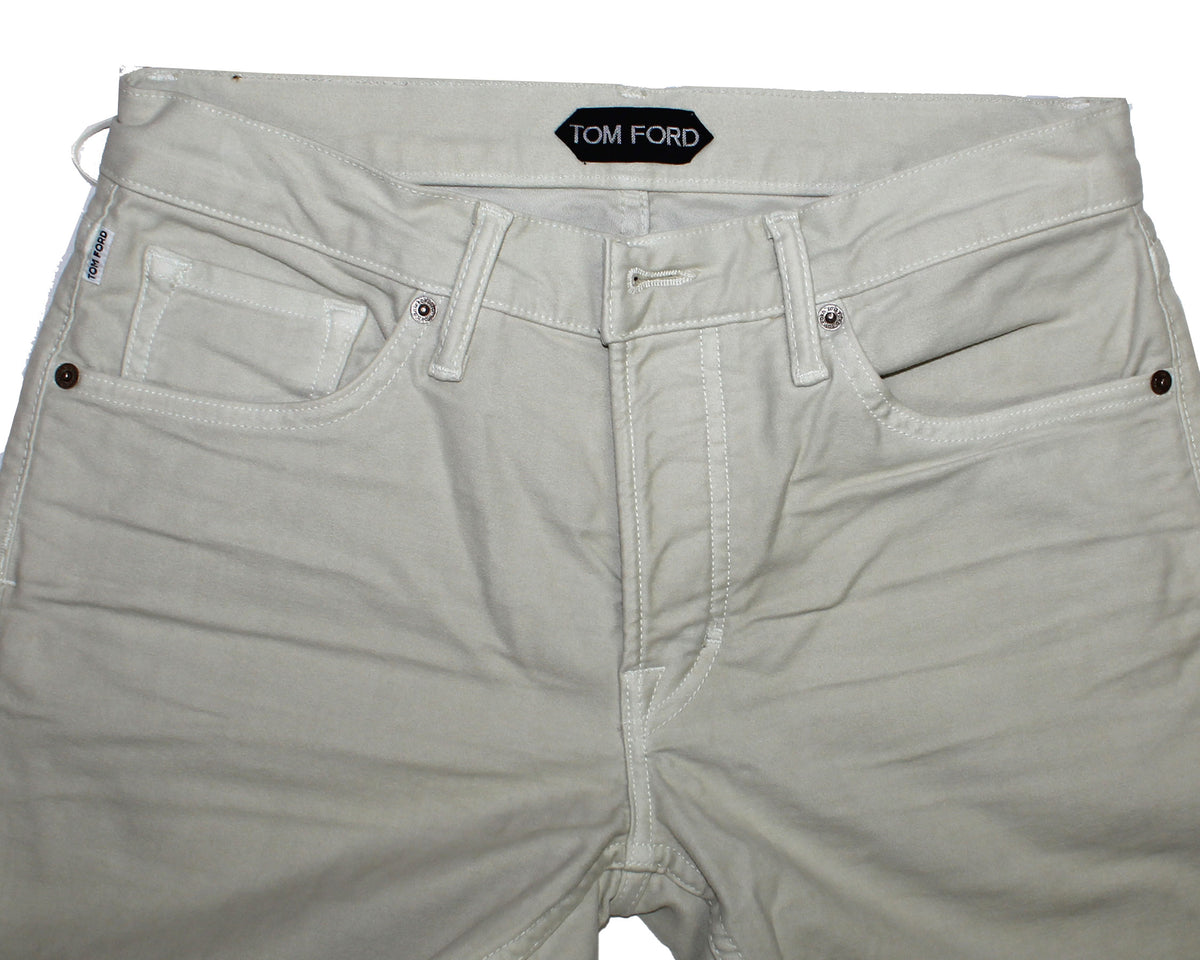 Tom Ford Pants Tan 5 Pocket 30 Slim Fit