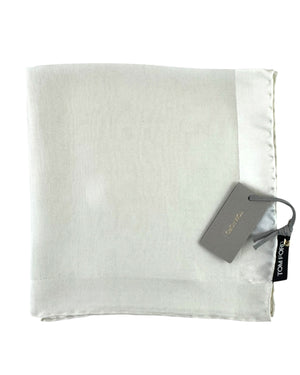 Tom Ford Pocket Square Ivory White