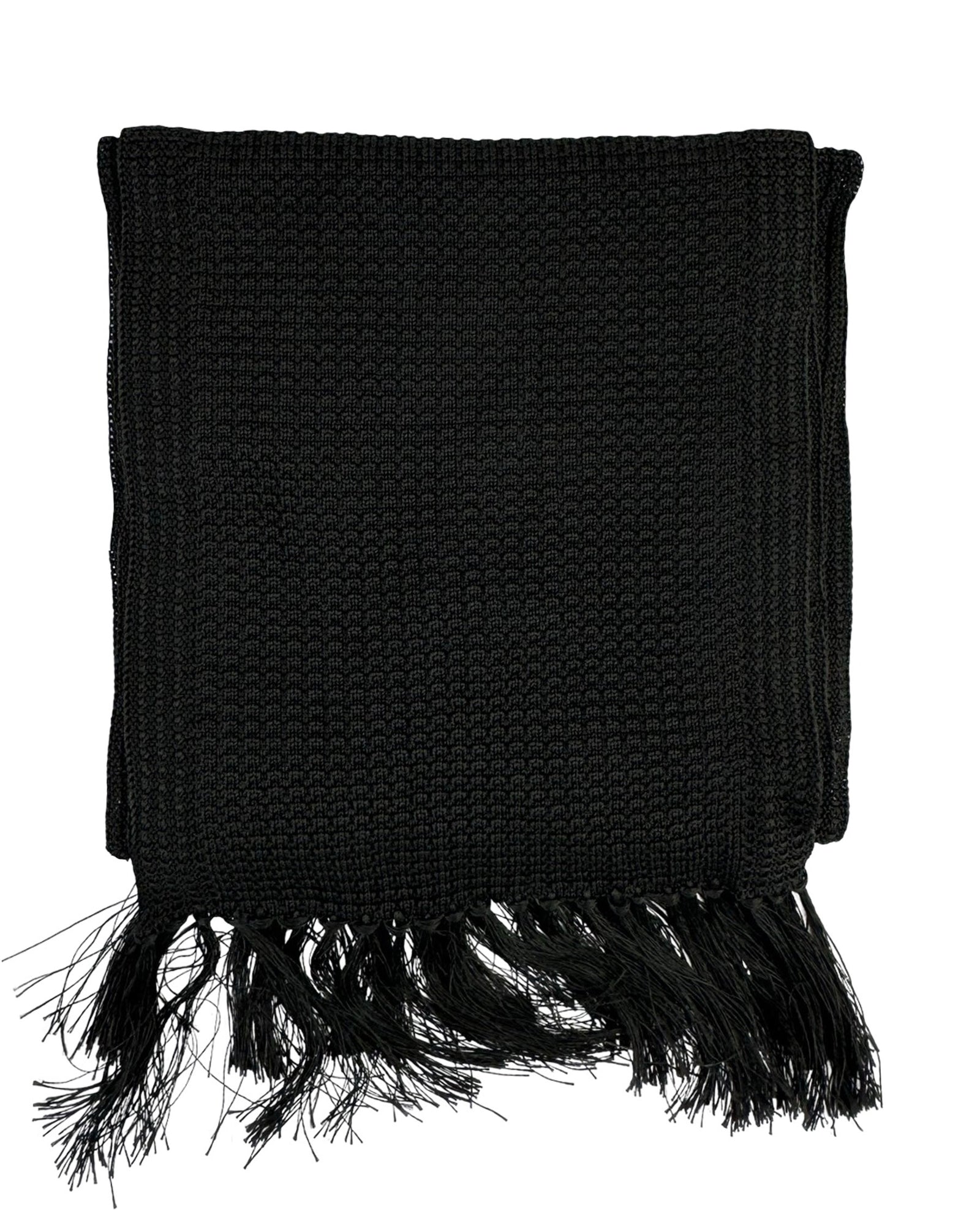 Tom Ford Scarf Black Fringe