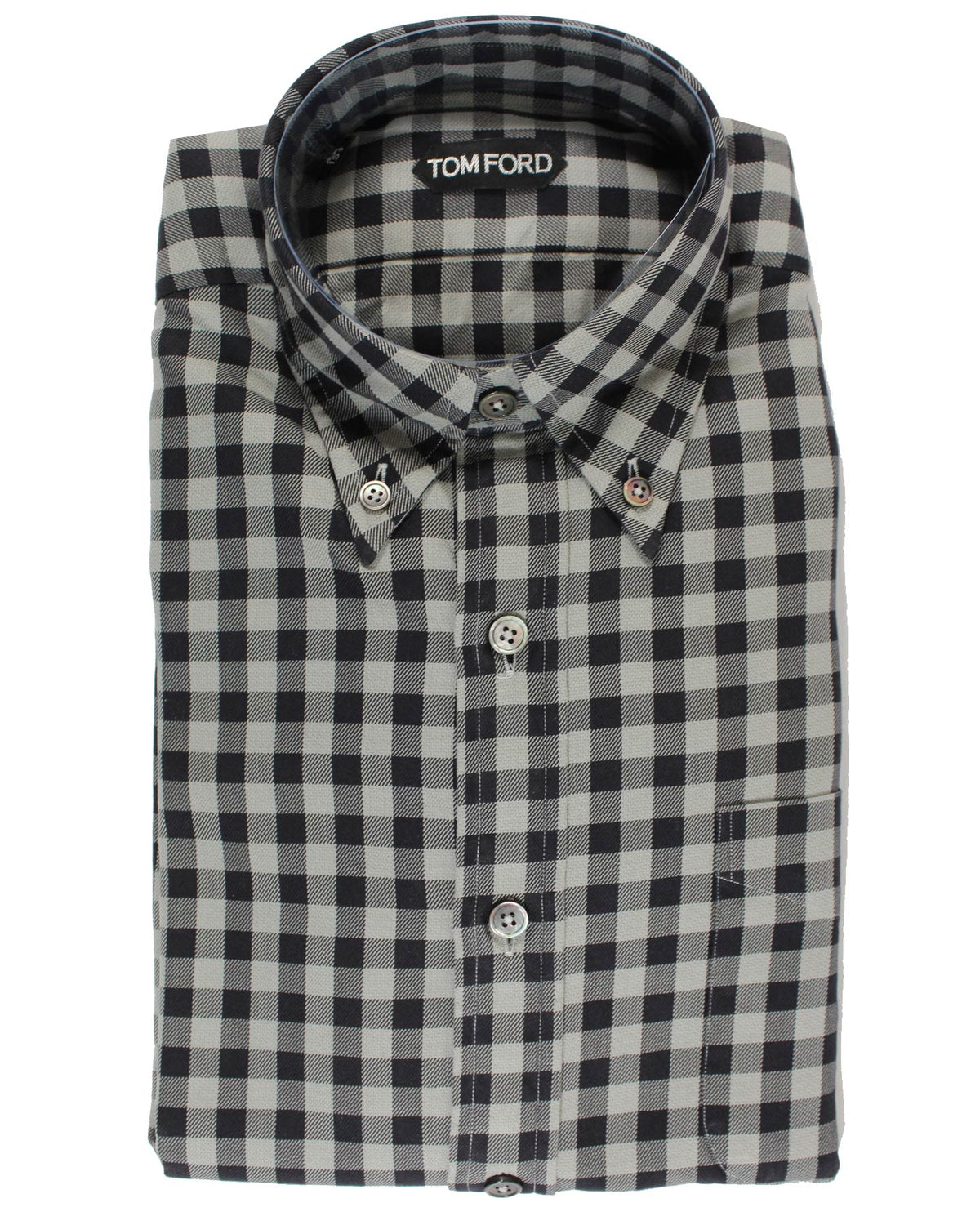 Tom Ford Sport Shirt Gray Black