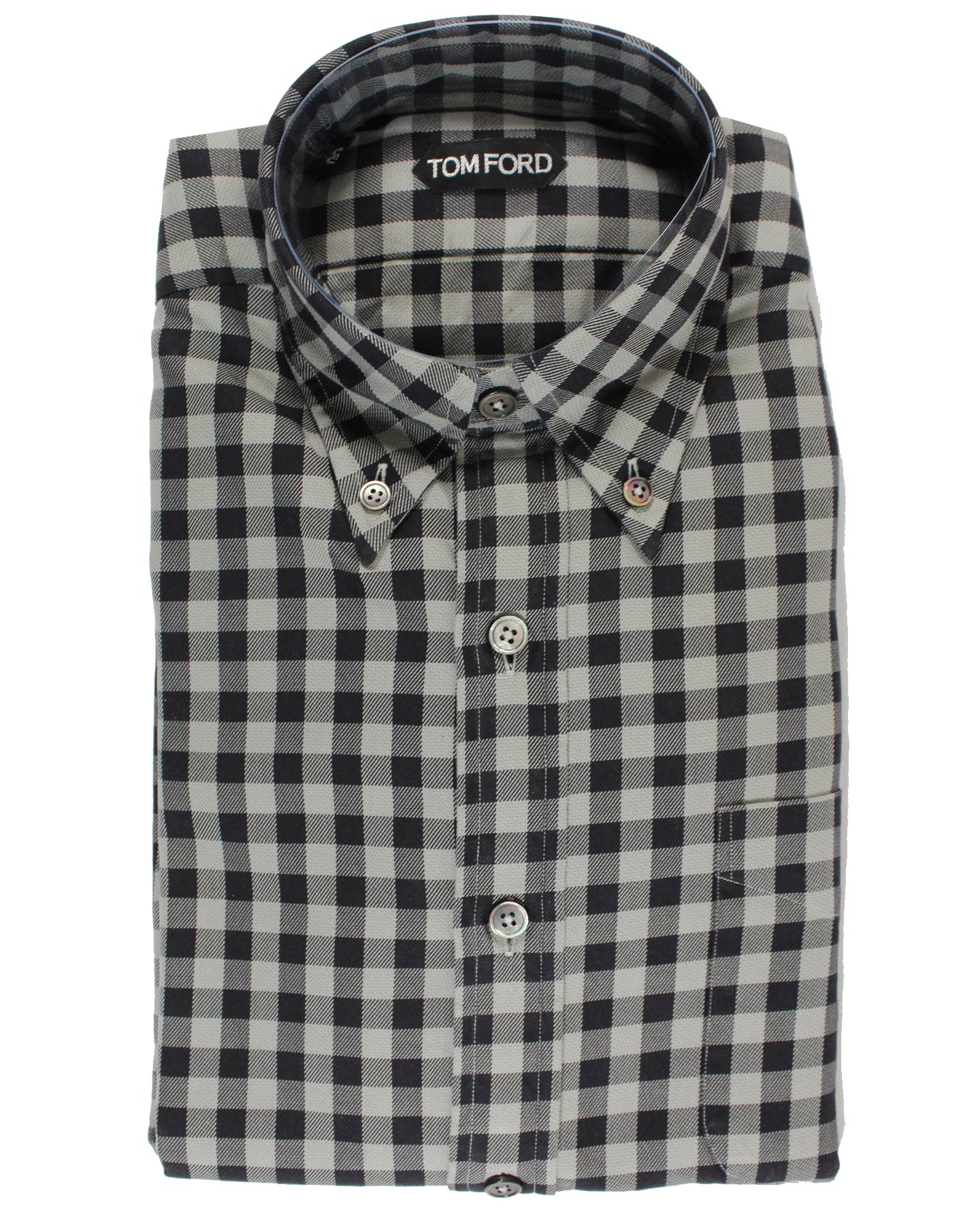Tom Ford Sport Shirt Gray Black