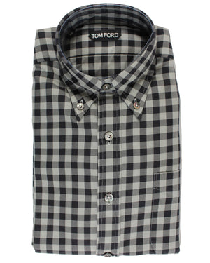 Tom Ford Sport Shirt Gray Black