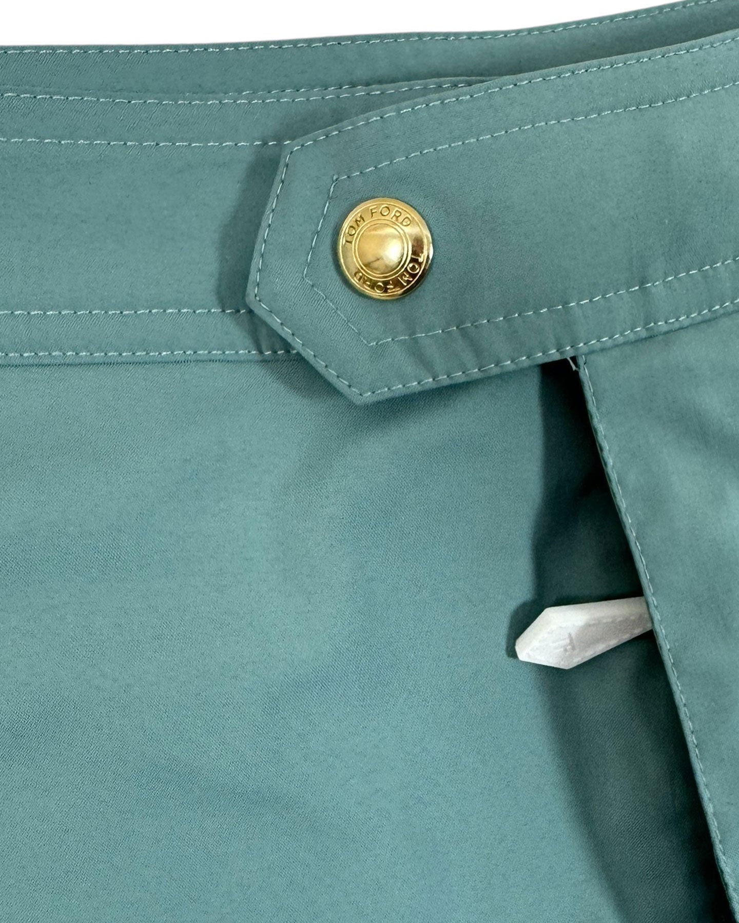 Tom Ford Swimwear Green Men Swim Shorts EU 48/ S SALE