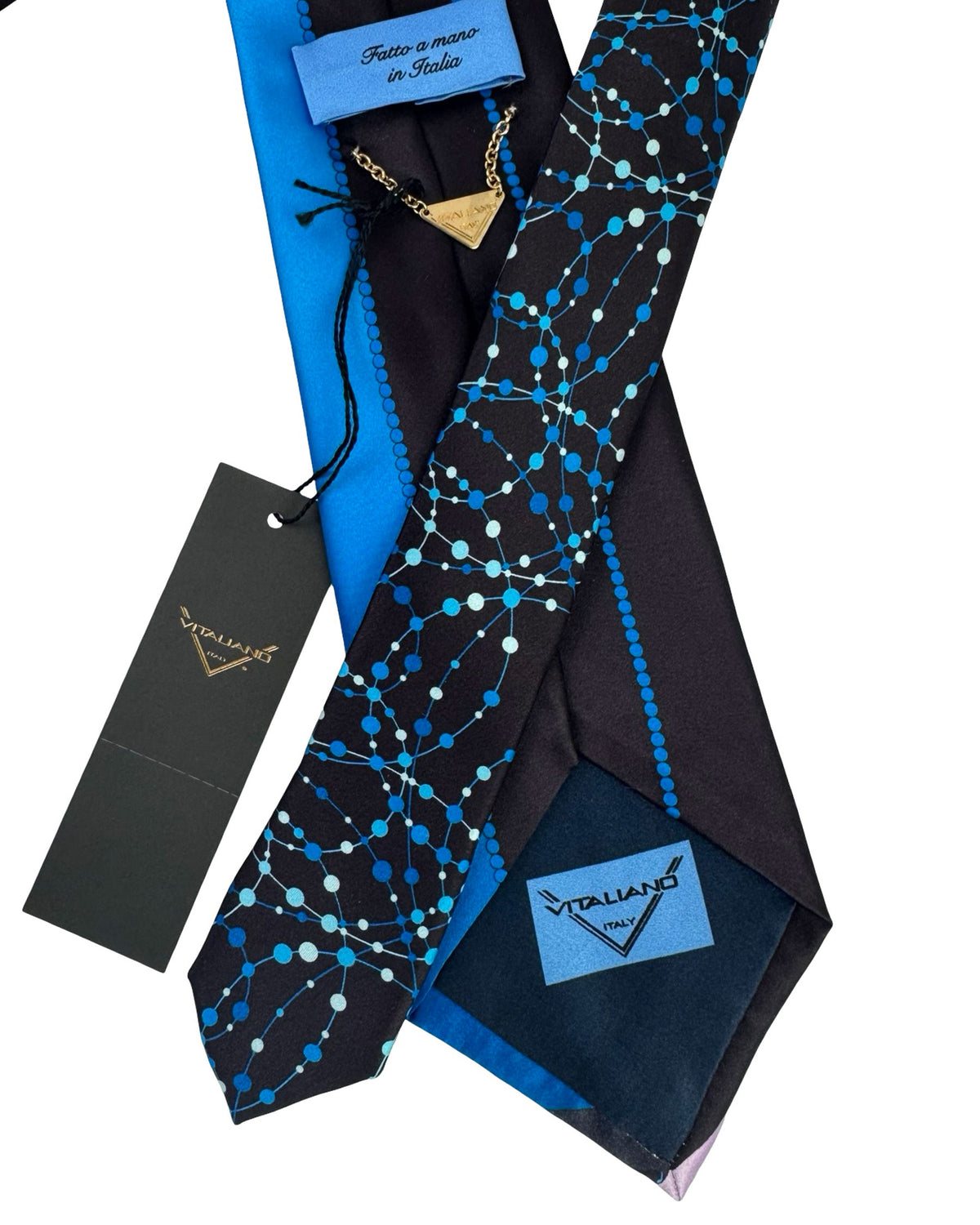 Vitaliano Pancaldi Tie Paisley & Dots
