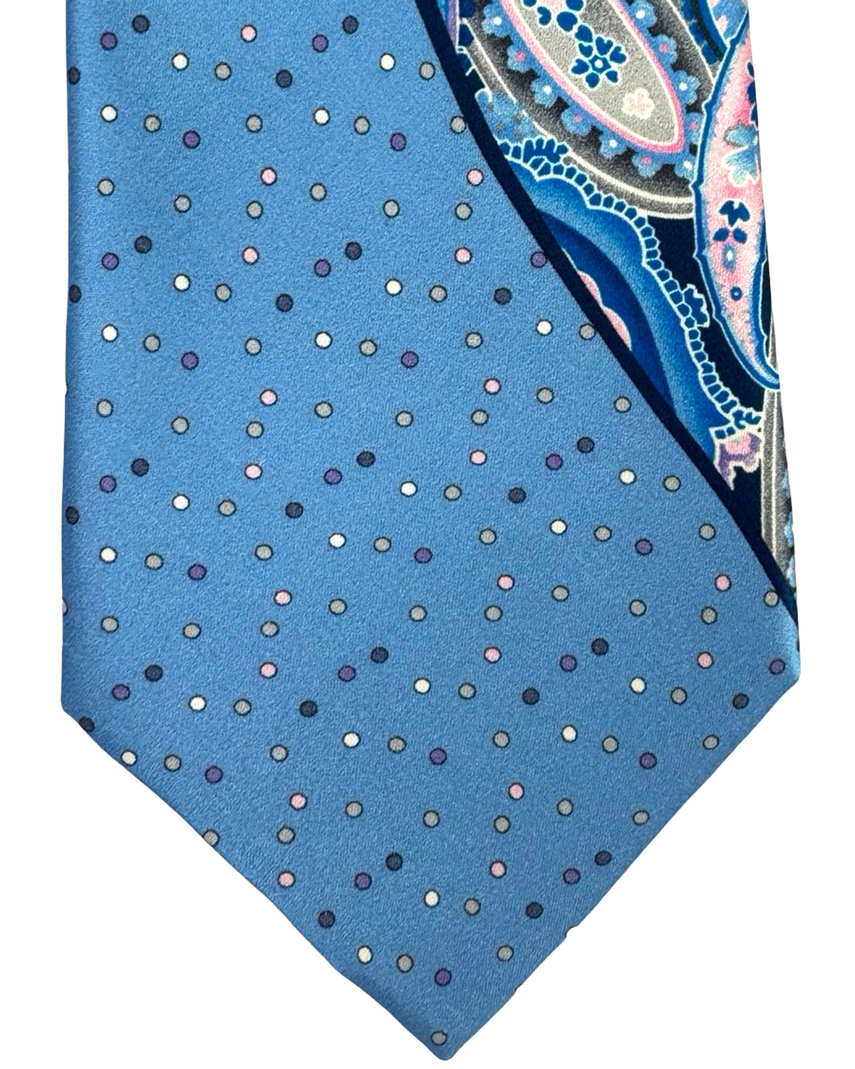 Vitaliano Pancaldi Tie Paisley & Dots