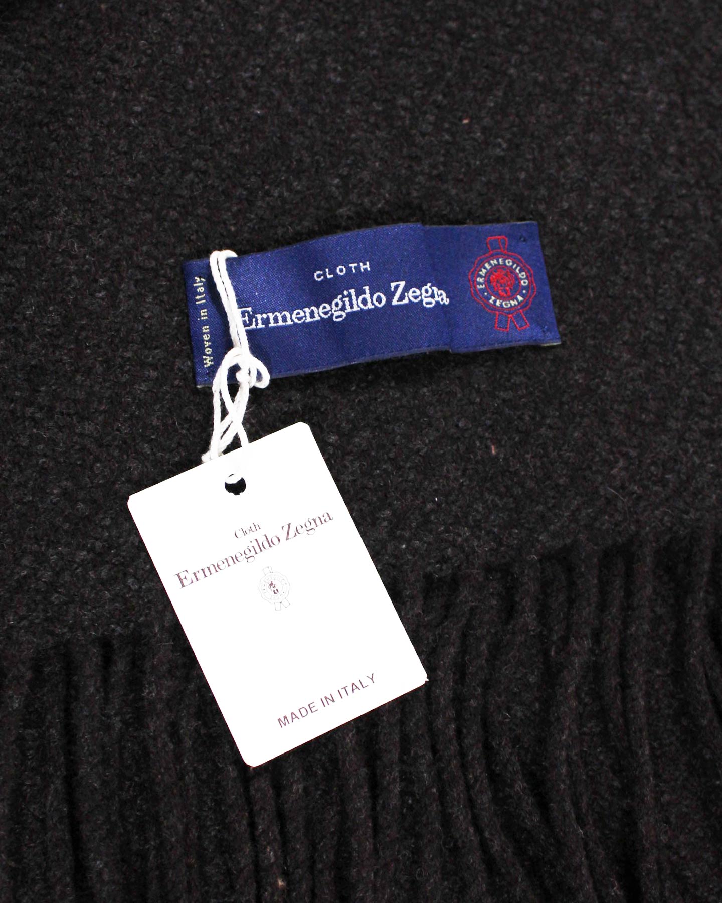 Ermenegildo Zegna Throw Blanket Dark Brown  New