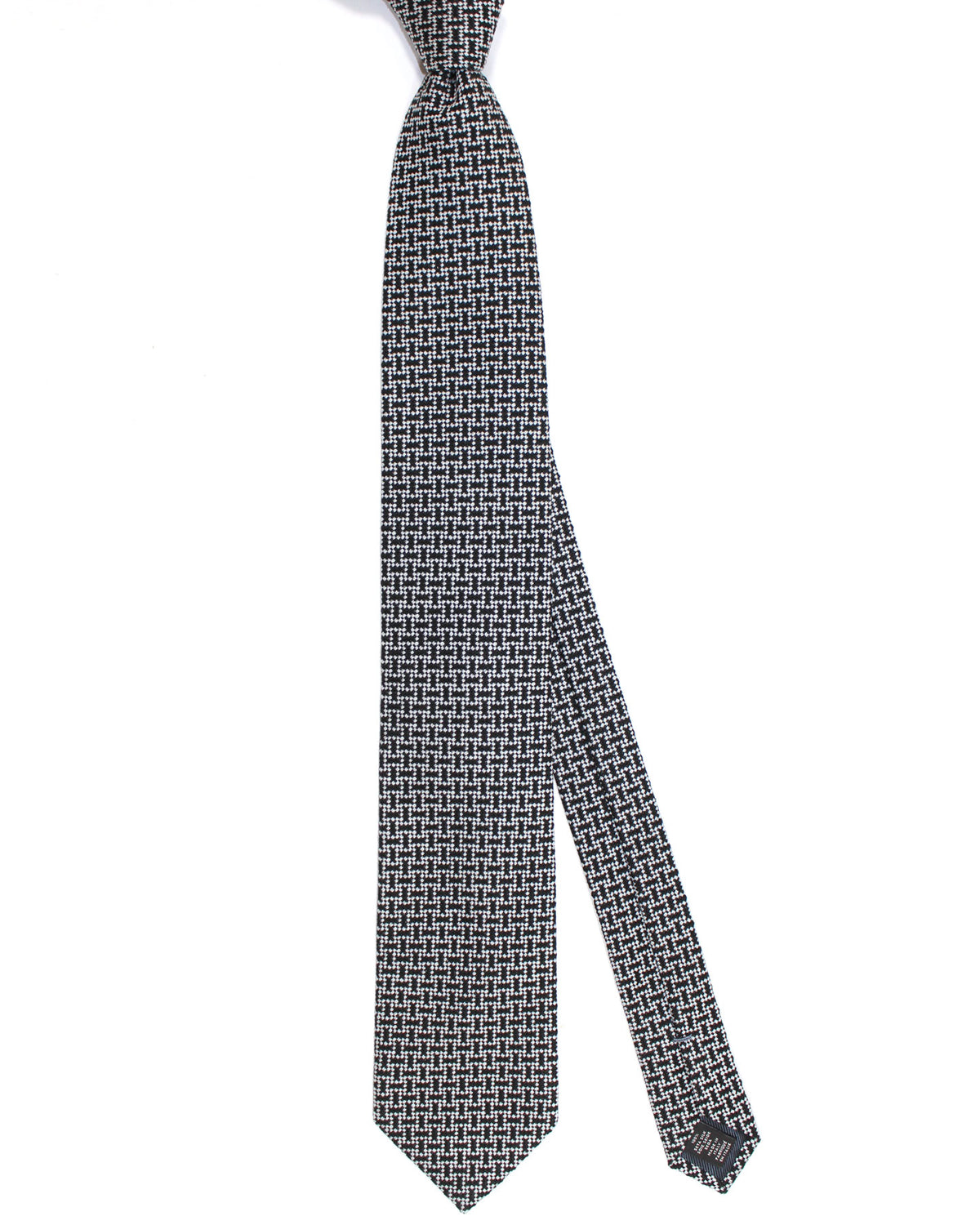 Ermenegildo Zegna Silk Tie Hand Made in Italy