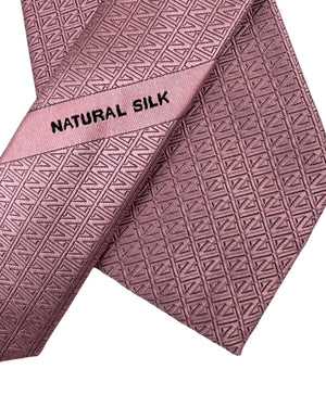Ermenegildo Zegna Tie Dust Pink Z-Logo