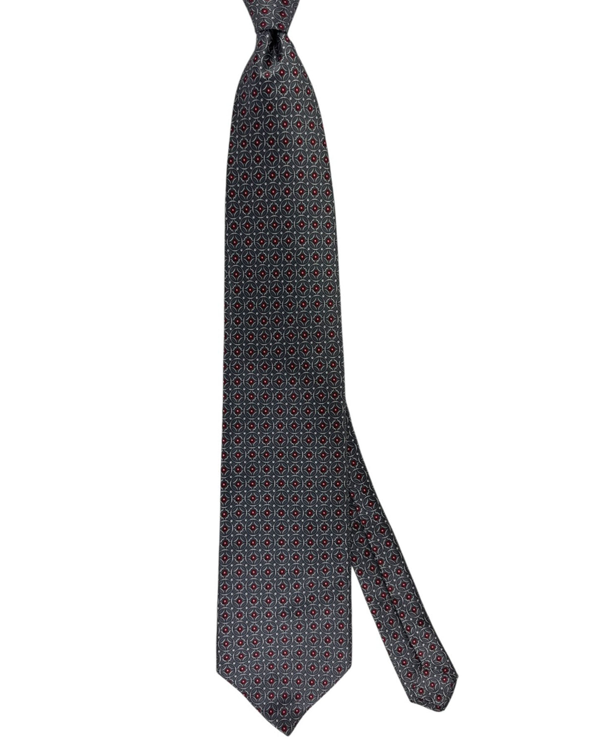Zilli Tie Gray Bordeaux Design SALE