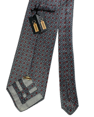 Zilli Tie Gray Bordeaux Design SALE