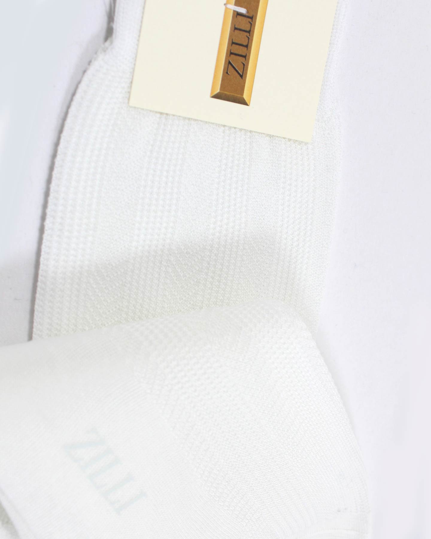 Zilli Dress Socks White 