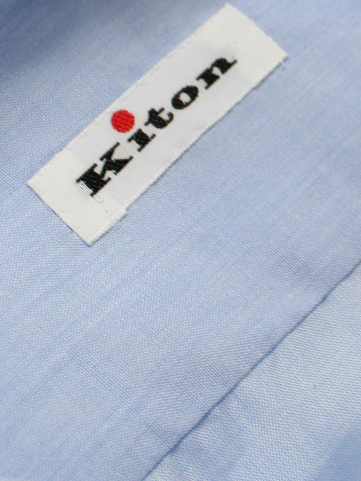 Kiton Dress Shirt Blue 42- 16 1/2 SALE