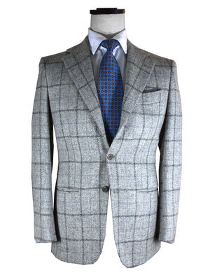 Kiton Sport Coat Gray 