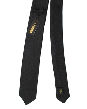 Zilli Skinny Tie Black Gray Unique Design SALE